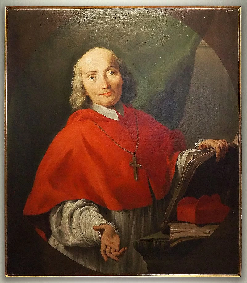  248-Giambattista Pittoni-ritratto del Cardinale Bartolomeo Roverella - Pinacoteca dell'Accademia Palazzo Roverella, Rovigo 